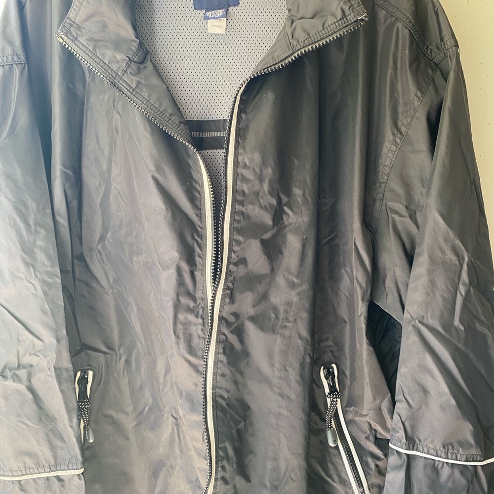 GAP Navy and Gray Mesh Fabric - Picture 1 of 4